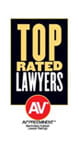 AV rated top lawyers logo